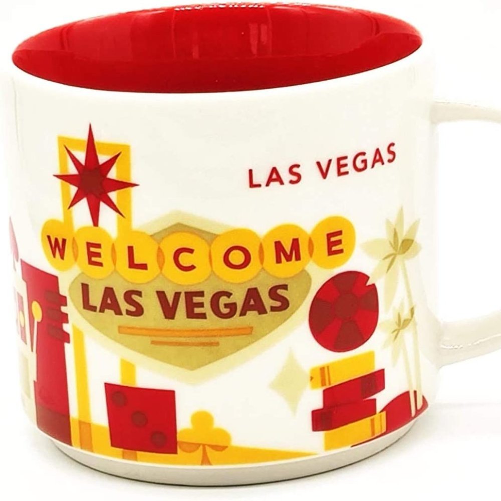 Starbucks Las Vegas Cup Coffee Mug You Are Here Collection